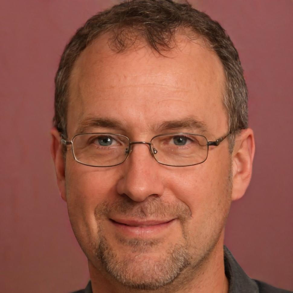 Kursleiter Lennart Sjöstedt beim Gespräch mit Studierenden über Illustrationstechniken